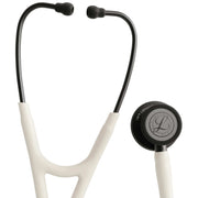 Paramedic Shop Solventum Stethoscopes NEW Alabaster Satin Tube w/- Black Matte-Finish Chestpiece NEW Littmann® Cardiology IV Satin Stethoscope