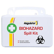 Paramedic Shop Aero Healthcare First Aid Kit REGULATOR Biohazard Plastic Spill Kit