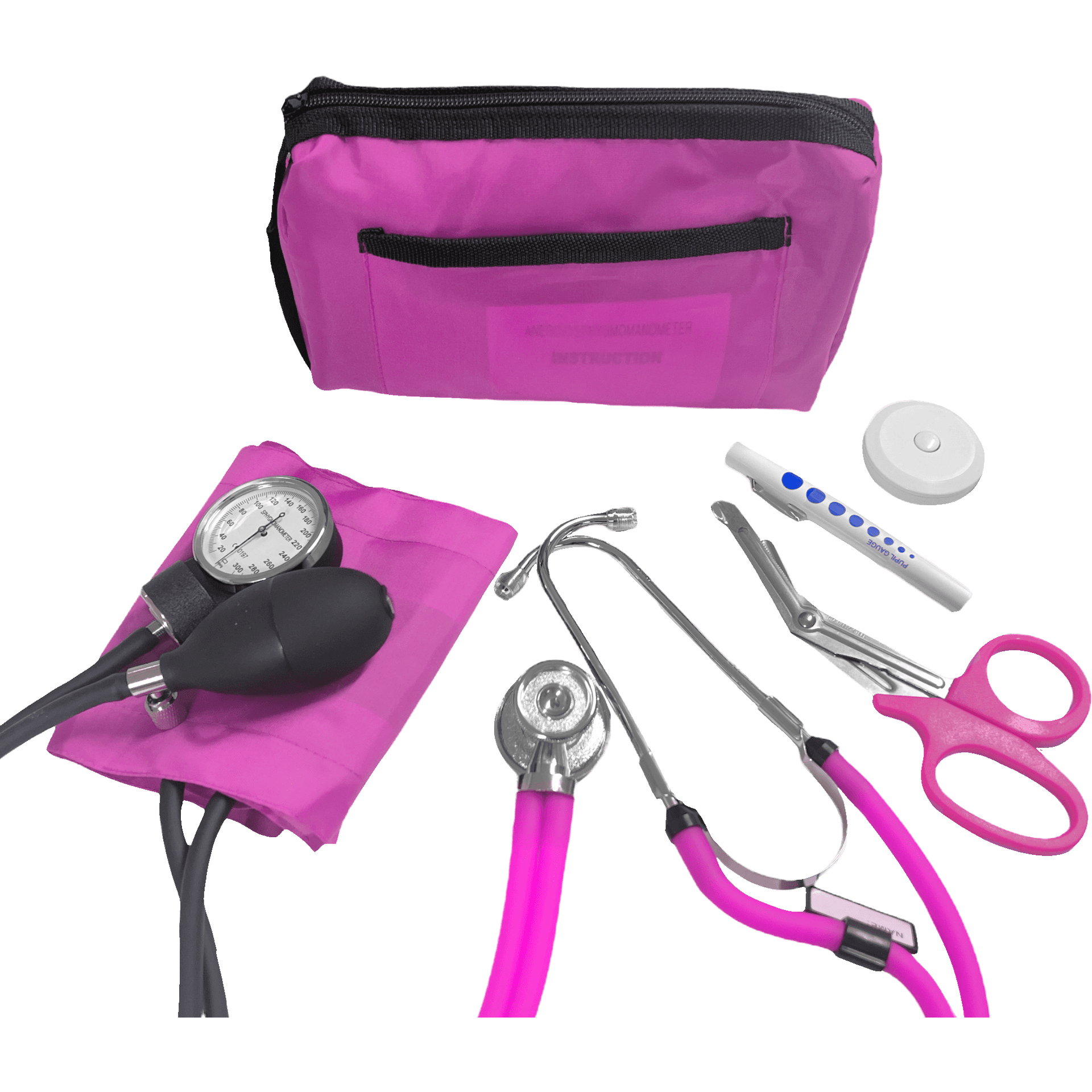 Paramedic Shop Add-Tech Pty Ltd Instrument Pink Sphygmo-Steth Combo Kit